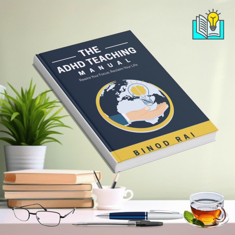 ADHD Teaching Manual ebook cover showing title and author Binod Rai