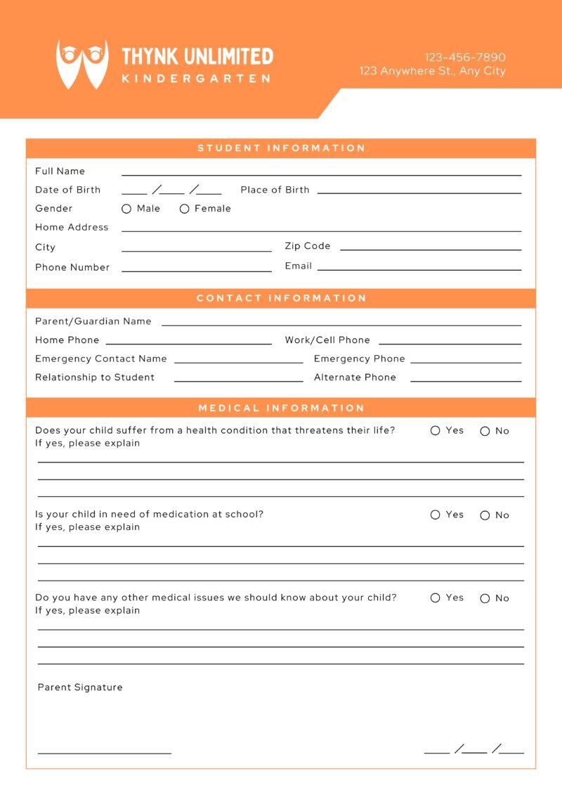 client form