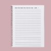 notebook template
