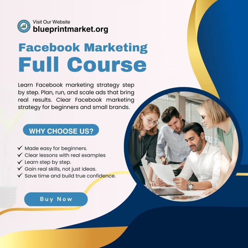 facebook marketing strategy course video lesson preview