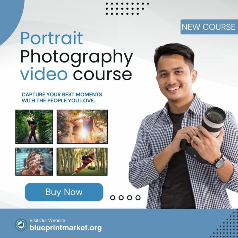 portrait photography course video lesson preview
