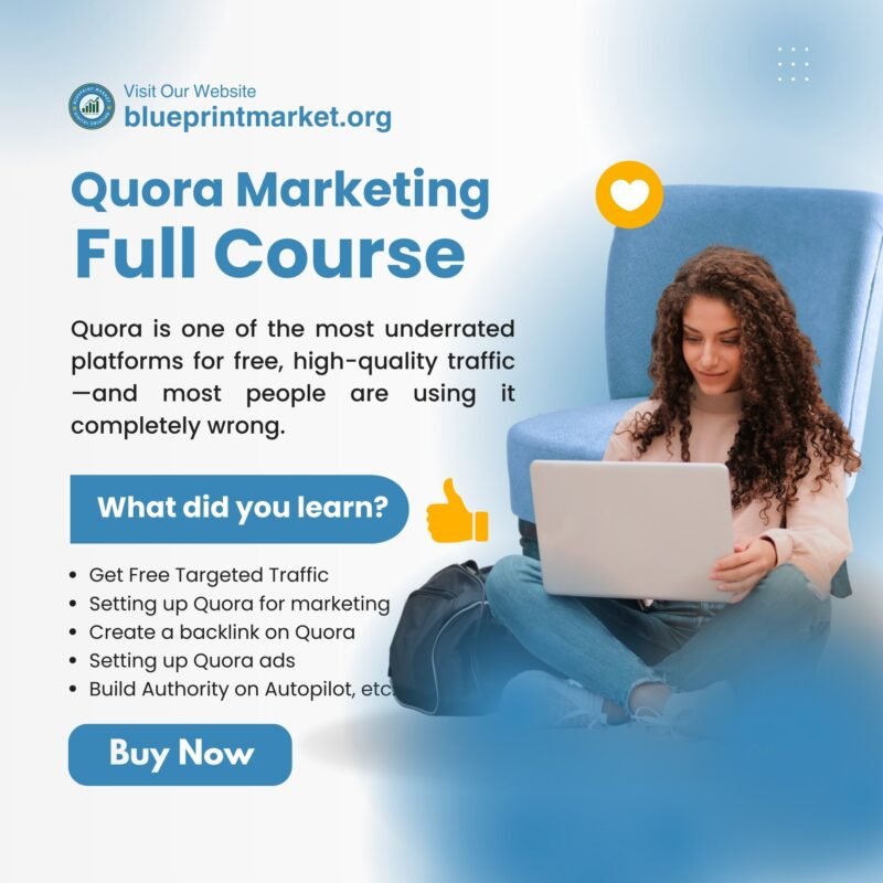 Quora marketing full course for traffic and sales