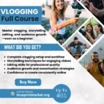 vlogging course video training for business