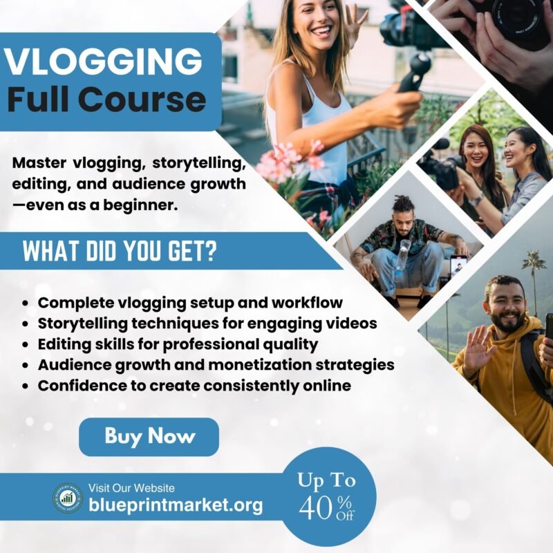 vlogging course video training for business