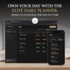 Daily Planner Web App task manager with priority tags and hourly time blocking schedule