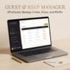 Wedding budget tracker tool in Wedding Planner and Organizer web app.