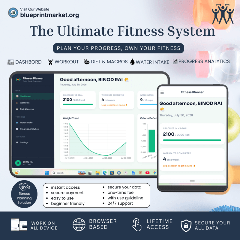 Fitness planner